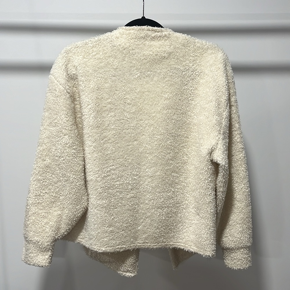 Express Soft Sherpa Open Jacket, Size Xs, Good Co… - image 6